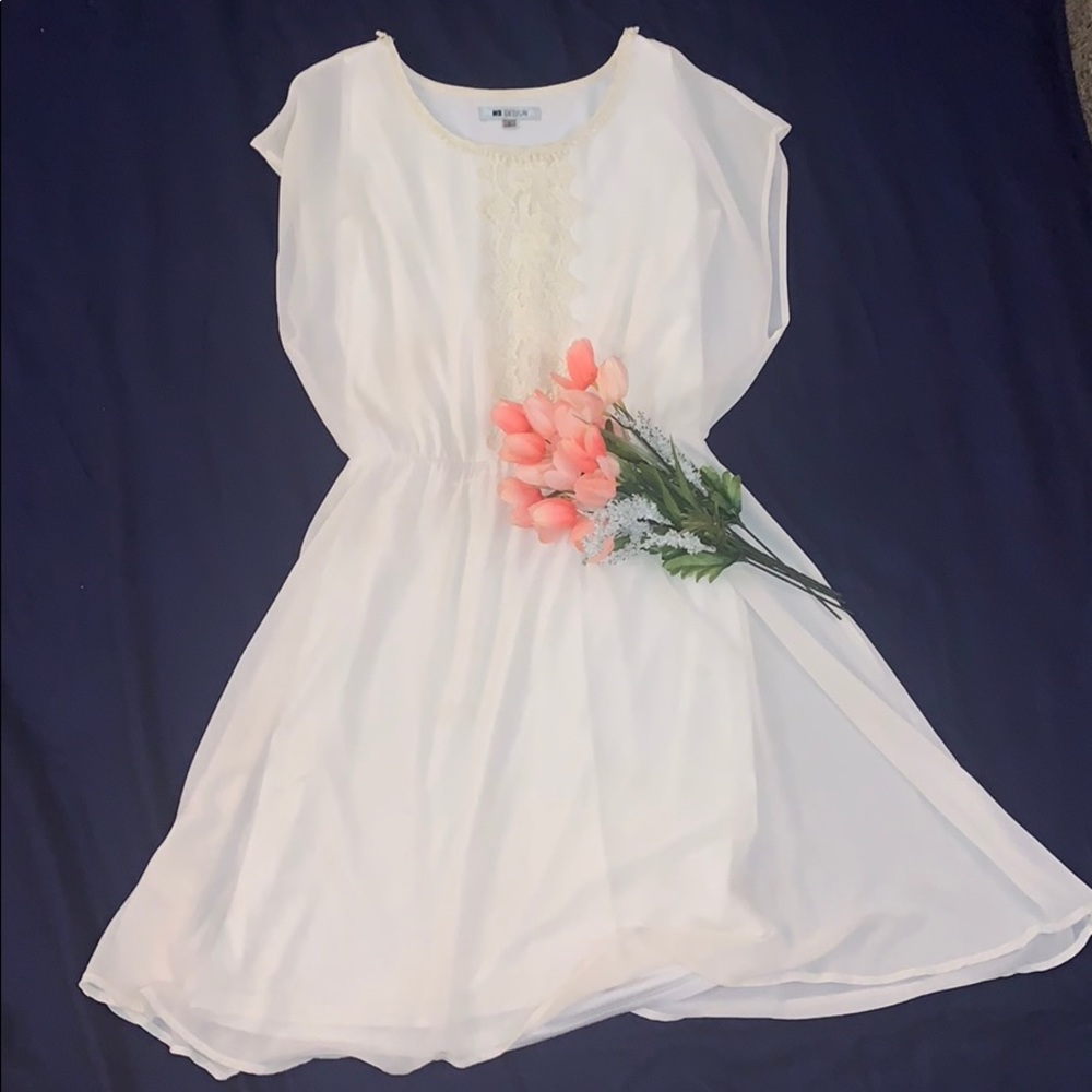 MB Design White dress
